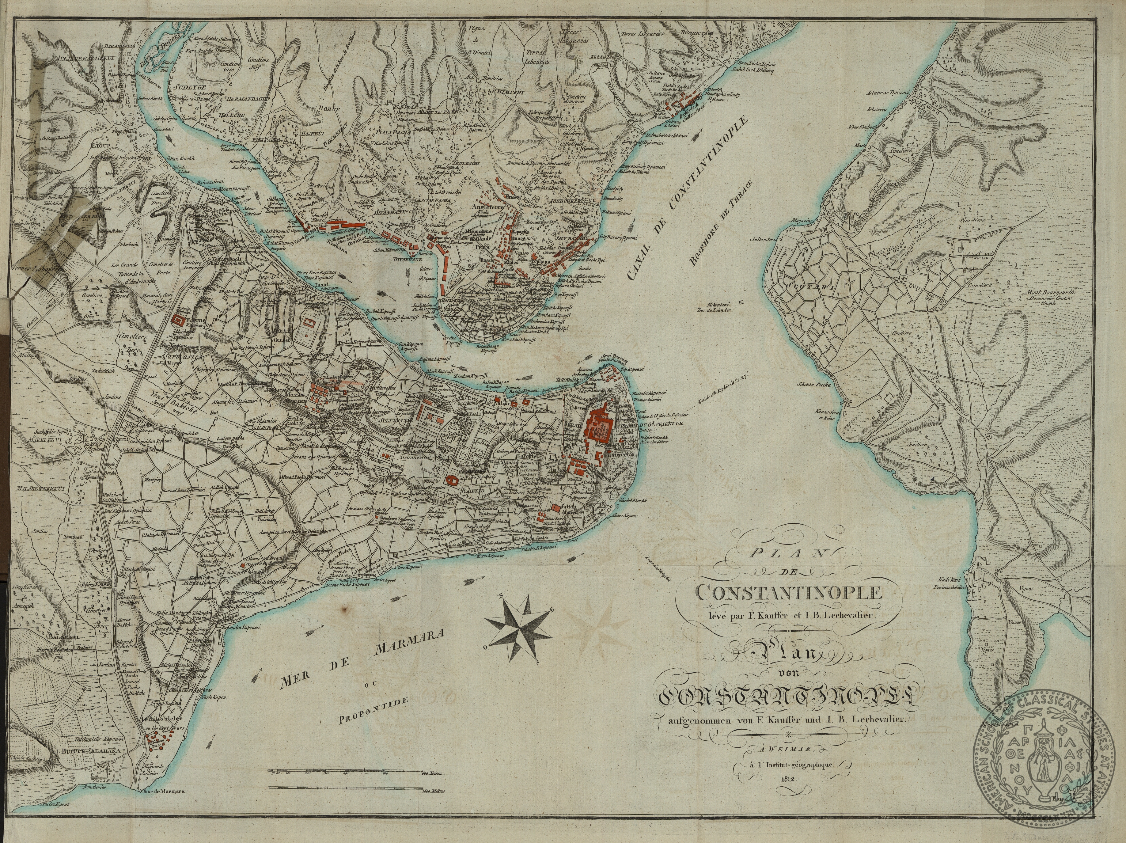 Plan de Constantinople…